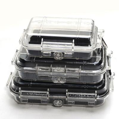 High Quality ABS Camping Box Transparent Shockproof Sealed Storage Box Equipment Dry Box Professional Waterproof Toolbox