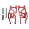 RC Front and Rear Lower Suspension Arm Set Aluminum Alloy RC Swing Arm Set for Traxxas 1 10 MAXX 2.0 RC Cars