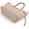 Auth LOUIS VUITTON Damier Azur Neverfull MM Tote Bag Brown PVC Canvas Women’s lv6689cc