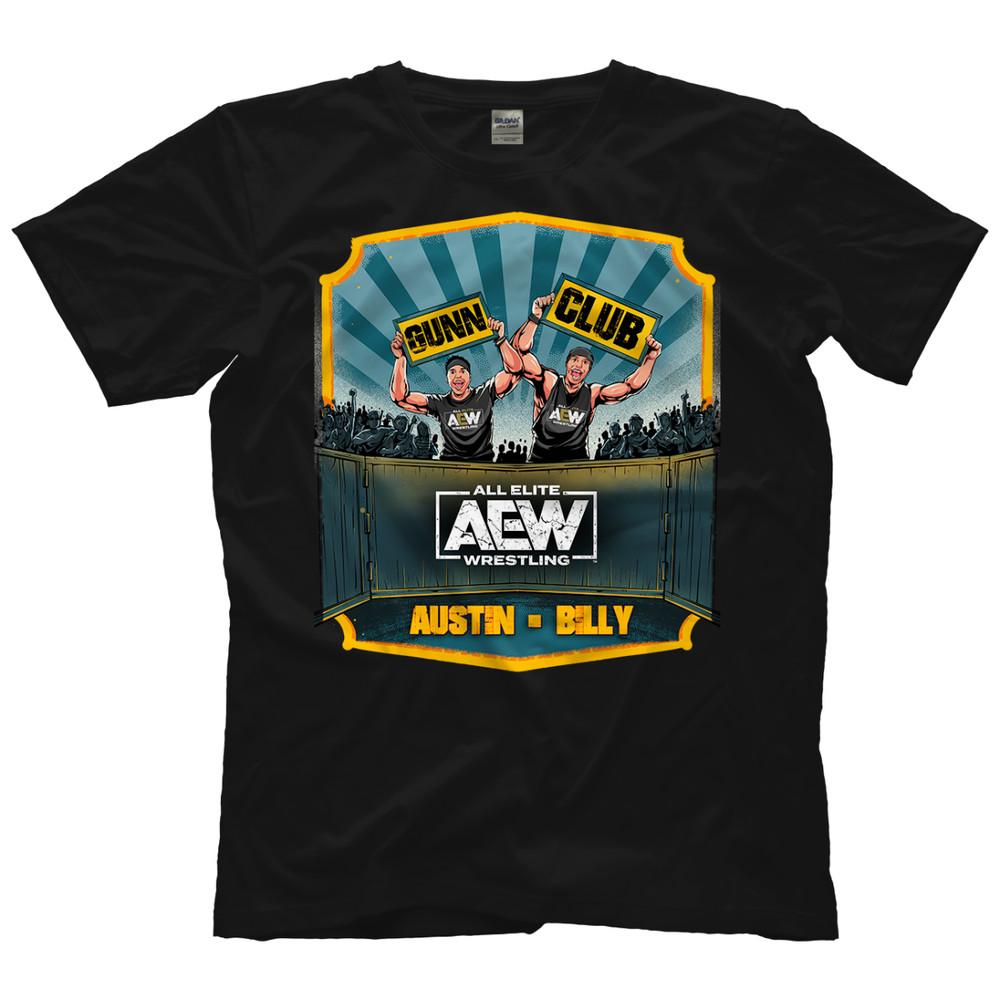Gunn Club  Caricature Tee AEW Official TShirt Unisex T-Shirt M