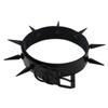Black Spiked Choker Collar Vegan Leather witch jewelry witches cosplay Necklace goth chocker Gothic Accessories