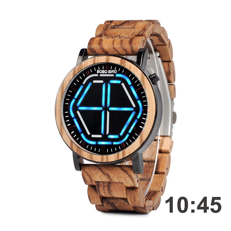 Wooden Watch GP013/14/15 Literary Retro Student Couple Gift Wooden Watch