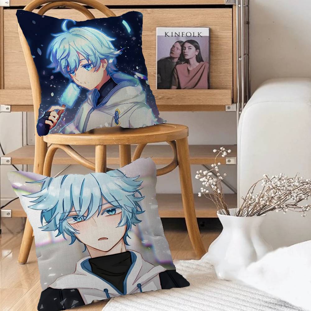 C-chongyunS CARTOON Pillow Case Removable Washable Cushion Cover – All-Season Soft Linen