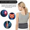 HOUKEA Lower Back Support Belt Correction Belt Sciatica Back Pain Relief Support Strap Health Care Accessory
