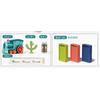 Electric Kids Domino Train Car Set Sound  Light Automatic Laying Dominoes Brick Blocks Game Educational Gift Kids Toy