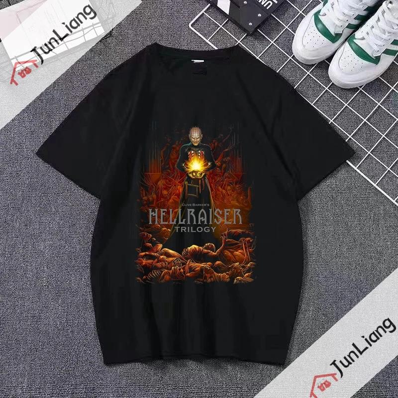 Ghost Band Womens Tshirt Funny Manga Shirt Unisex Japanese Street Casual Manga Clothing