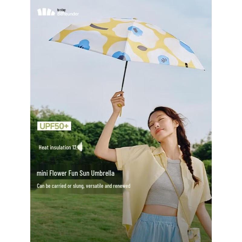 

Beneunder Compact 5-Fold UV Protection Sun Umbrella