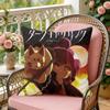 Dark GGathering Anime Cushion Cover Soft Plush Throw Pillow Cover DoubleSided Decorative Cushion Case Sofa Bedroom Home Decor