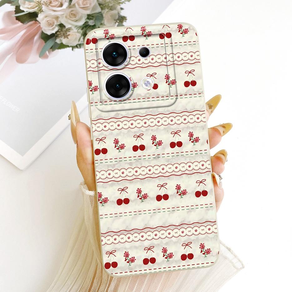 For Infinix Zero 30 5G Case X6731 New Flowers Candy Painted Cover Soft Silicone Case For Infinix Zero 30 4G X6731B Zero30 Fundas