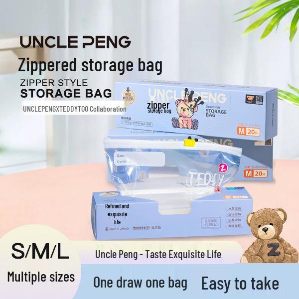 

Peng Shu Food-Grade Self-Sealing Freezer & Storage Bags for Fresh-Keeping