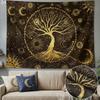 Cosmic Star Tree Tapestry Wall Hanging Lightweight 90 G/M2 Polyester Fiber, Suitable for Bedroom, Dormitory, Living Room