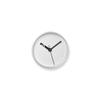 Wall Clock Analog Extra Normal Clock White Aluminum WH Lemnos (Wall/Tabletop Use) RM24-07