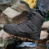 Shoes for Men's Autumn Winter Hiking Desert Waterproof Boots Windproof Warm Boots Outdoor Boot Men's Motorcycle Off-road Boots
