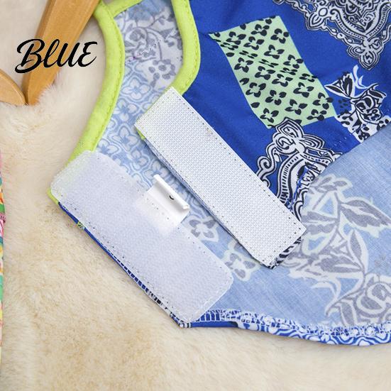 Breathable Dog Clothing Floral T-Shirt Sleeveless Girl Shirt