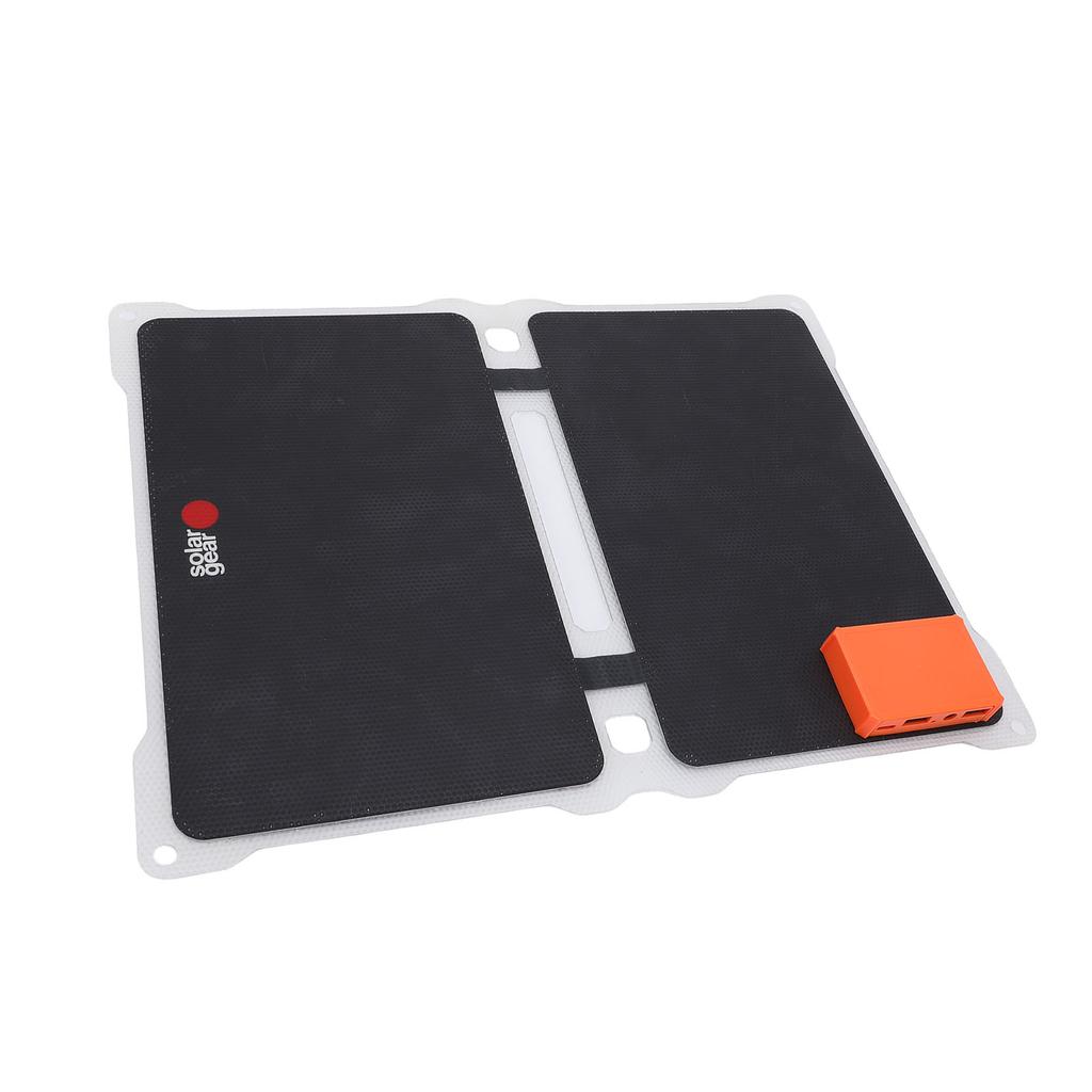 Solar Panel 20W 2 Fold Double Sided ETFE Fast Charging Monocrystalline Silicon Solar Panel Charger