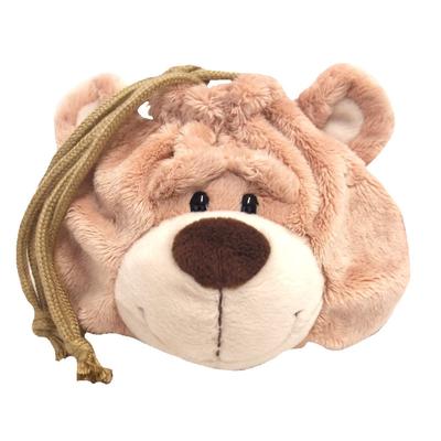 NICI Bärenfigur Gesichtsbeutel, Deutschland, Plüschtier, Geschenk, Gesichtsbeutel, Kordelzugbeutel, Love Bear, Bär, Bär, 3090465