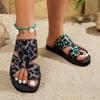 New Women's Casual Plus Size Flat Sandals, New Women's Casual Flat Slippers.