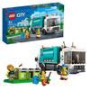 LEGO® City 60386 Le Camion De Recyclage, Jouet Camion-Poubelle, Jeu Éducatif Enfants 5 Ans