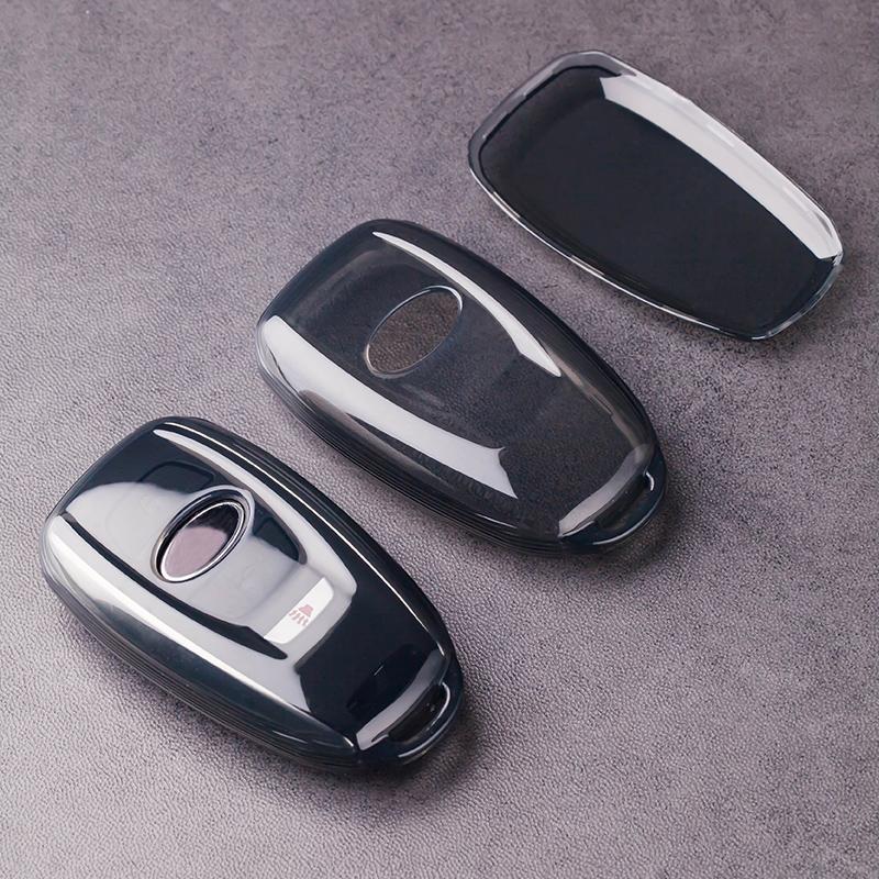 

TransparenHigh Quality Transparent TPU for Subaru Legacy Impreza Forester XV BRZ WRX Remote Smart Car Key Case Cover Keychain Ac