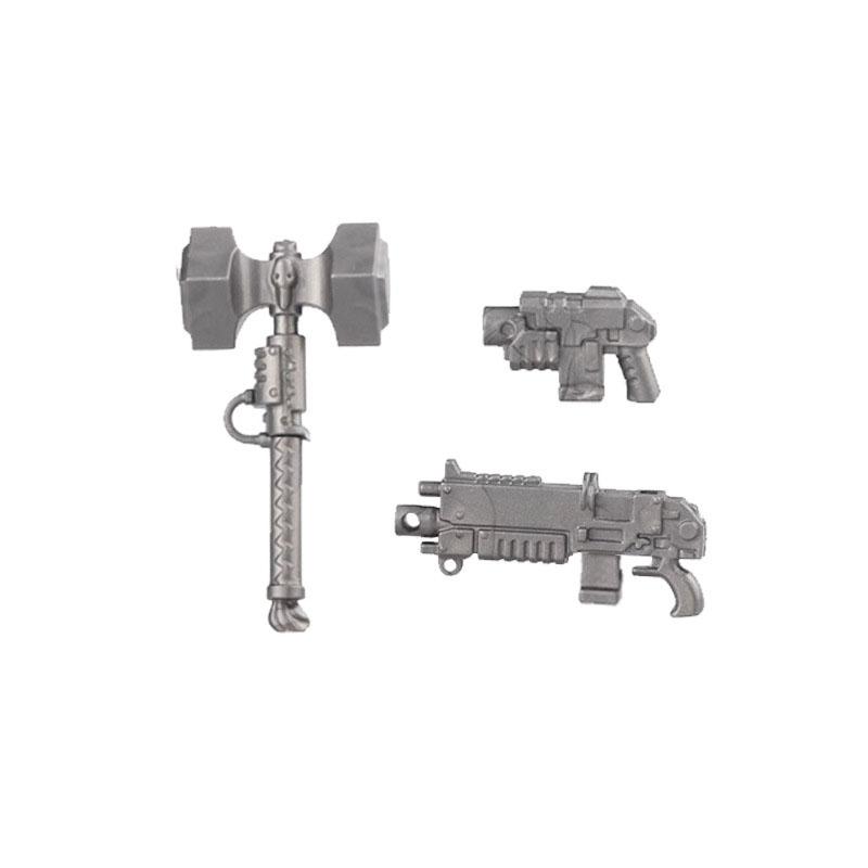 MOC War Building Blocks Movie Characters Soldier Weapons Accessories Rifle Heavy Demolition Pistol Mini Brick Gift Toy X018 DIY