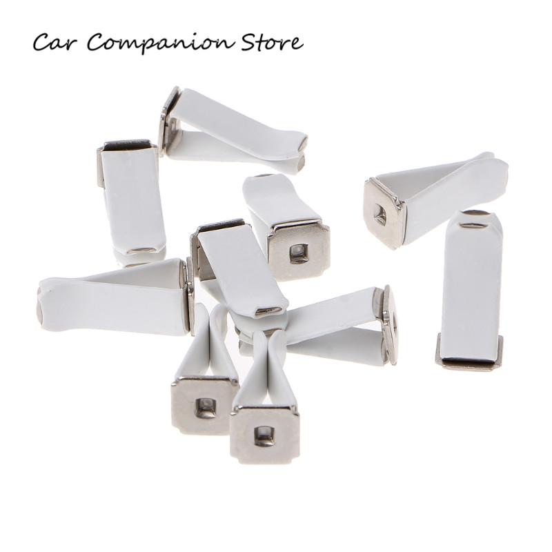 

10 шт., автомобильный кондиционер, автомобильная розетка, зажимы для духов, зажим для вентиляции, авто белый