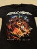 T-shirt Nera Banda Gamma Ray Cotone Tutte le Taglie S-5XL Gamma Ray 01