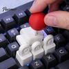 Sammlerstück Joystick-Figur Tastenkappe, DIY 3D-gedruckter Arcade-Kampfstick-Adapter für Schlafzimmerregal-Dekoration WASD-Tasten, In-Game-Bewegung