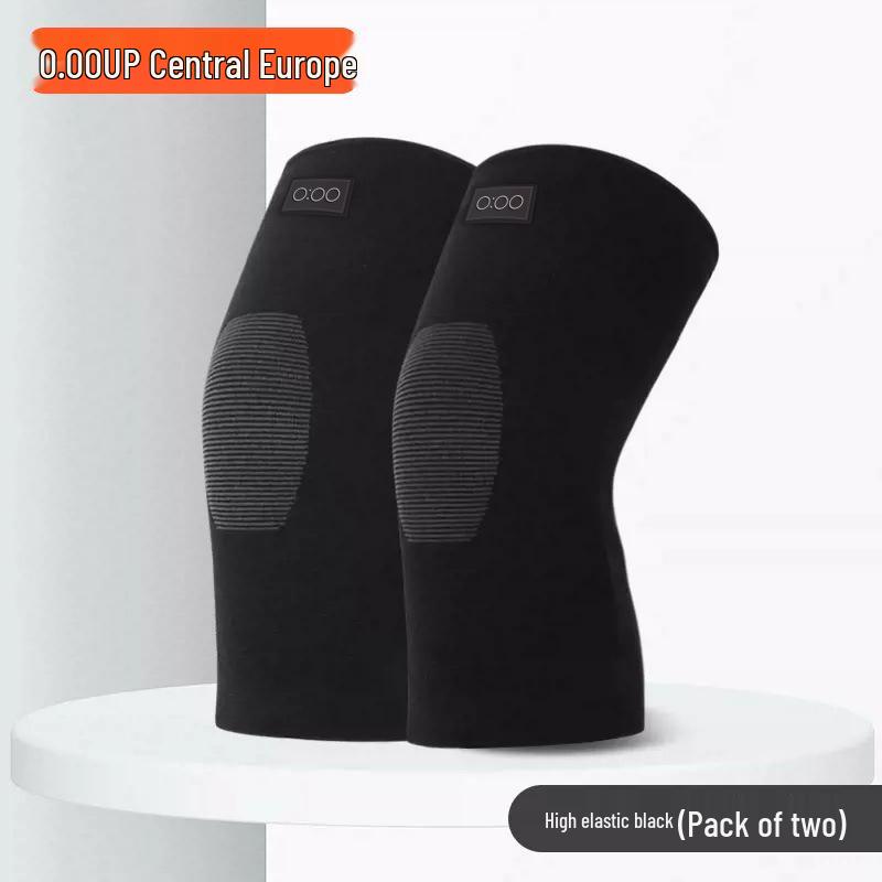 Dámské protiskluzové vysoce elastické běžecké chrániče kolen - Pohodlné, ochranné, pletený design s hvězdným vzorem pro fitness