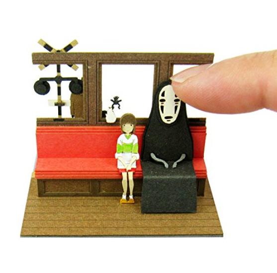 Sankei Studio Ghibli Mini Spirited Away Kustjärnväg Pappershantverk Icke-skala MP07-15
