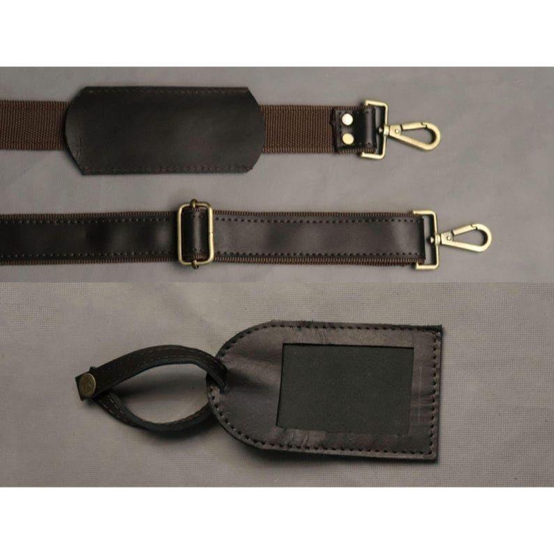 Handmade Buffalo Leather Duffle Bag: Full Grain Travel Gym Holdall