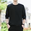 Men's 2023 Loose Fit Plus Size Sweatshirt - Round Neck, Long Sleeve, Spring/Autumn