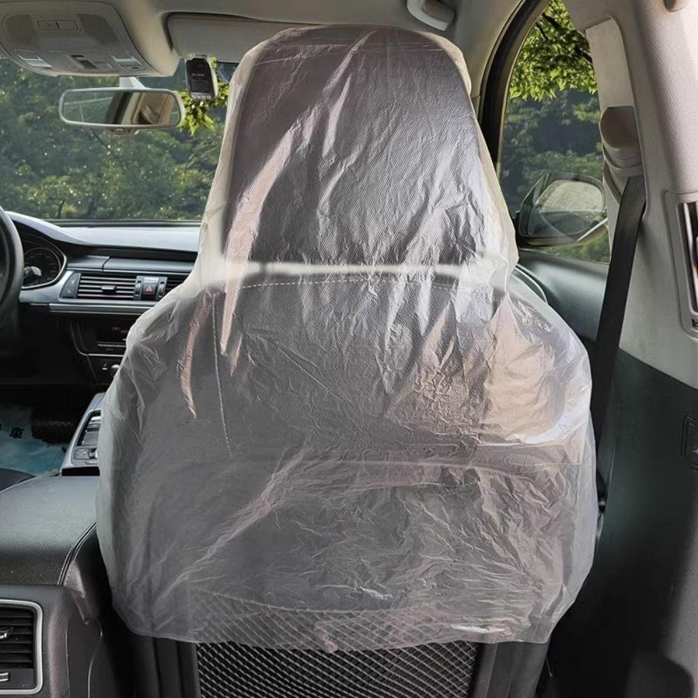 100pcs Universal Size Disposable Car Seat Covers Car Maintenance Seat Covers Car Maintenance