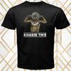 Khabib Time Famous Fighter MMA Nurmagomedov Men's Black T-Shirt Size S 3XL