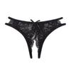 Erotic Sexy Erotic Perforated Erotic Open Lace No Need to Take One Size Fits Anniversary Gift [MeatRoot] Underwear, Shorts, Women's Underwear,