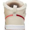 Air Jordan 1 Mid Utility TD Fleece Baby-Sneakers Tan Pearl-White Dark-Driftwood DO2209-264