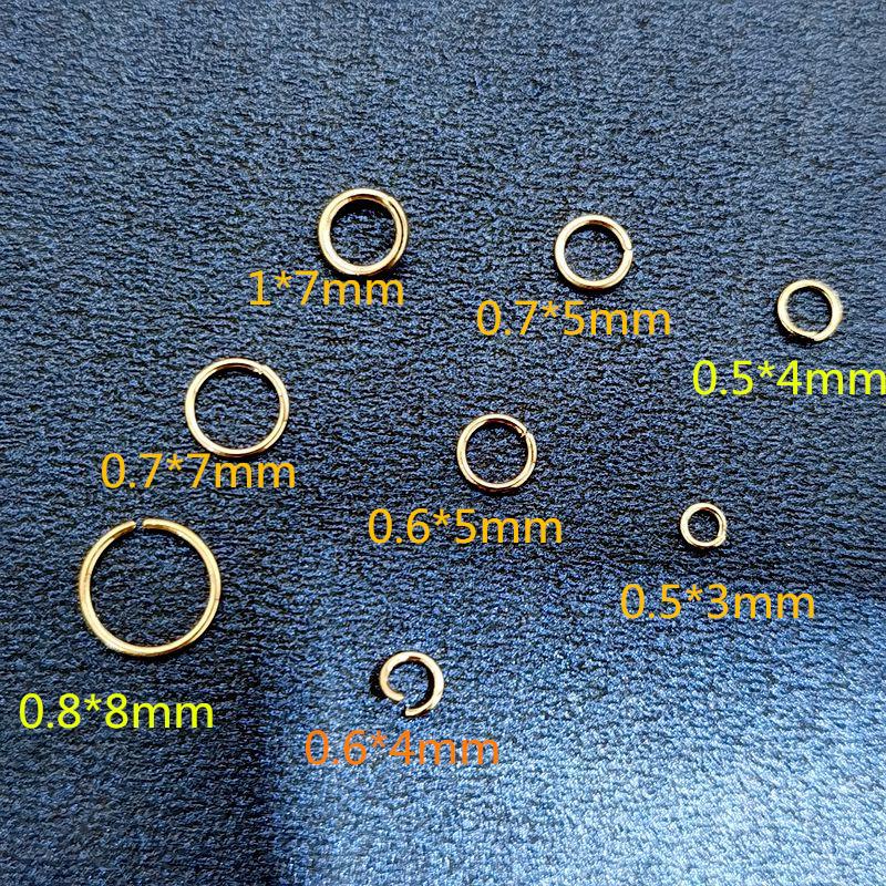 High-Temperature, Non-Fading Connector Rings for DIY Jewelry
