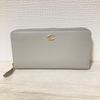 Used [Extremely Good Condition] Round Long Wallet CC489 Wallet Gray