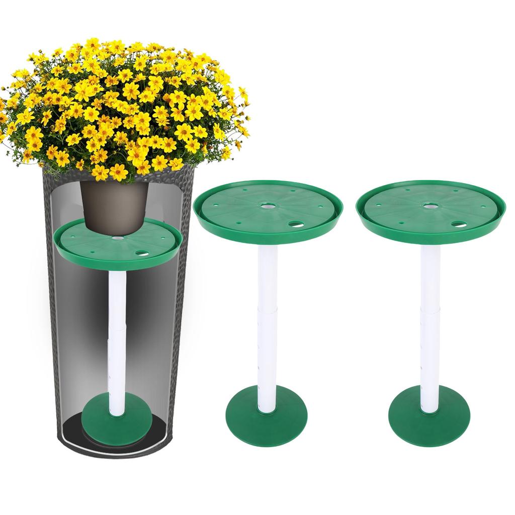 2 Sets   Verhogers voor Planten met Drainagegat Potvuller Verhogingen voor Binnen Bloempot Container