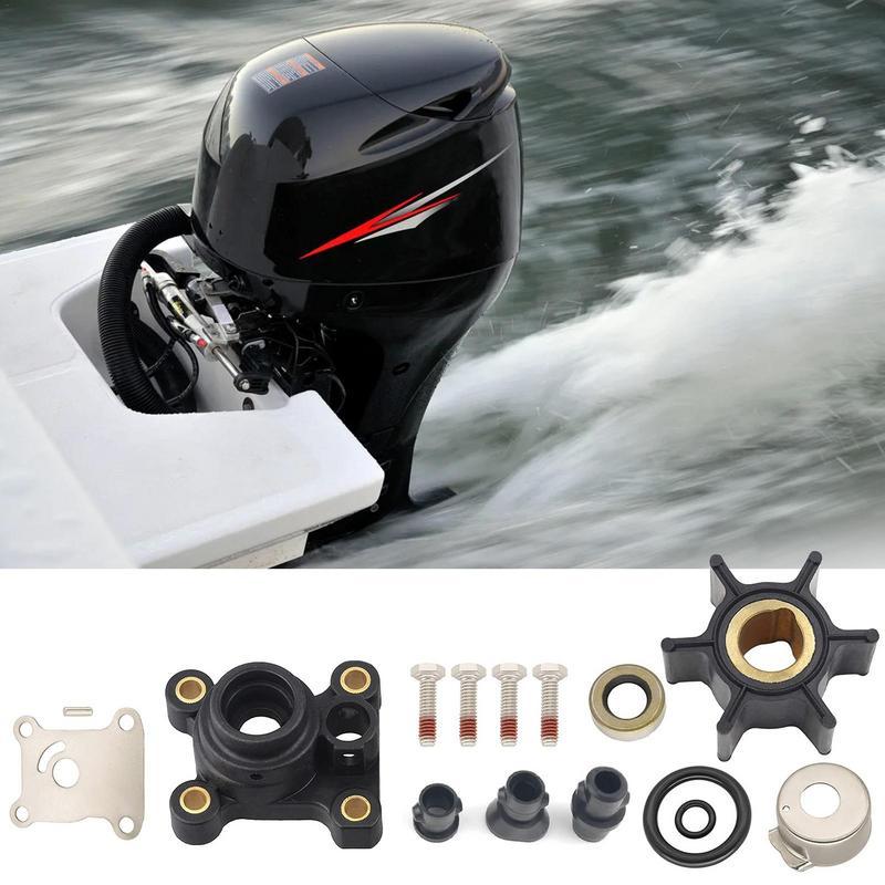Water Pump Impeller For Johnson/Evinrude 9.9hp 15hp Outboard Motor Engine 394711 Complete Replacement Water Pump Impeller Kit