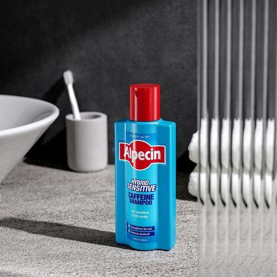 Alpecin Hybrid Caffeine Shampoo 375ml Promotional Set (+ Pump Free)
