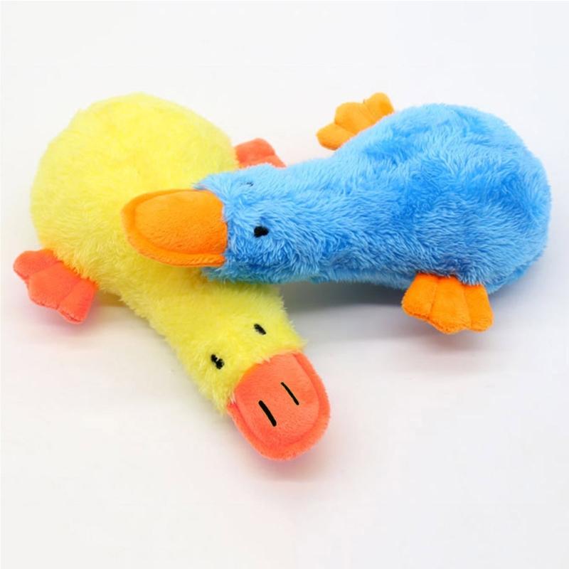 Giocattoli Squeak Divertenti per Cani Giocattolo per Cucciolo Giocattoli Morbidi di Peluche Ripieni da Masticare per la Dentizione del Cane Giocattoli per Cani Ripieni Freschi