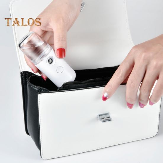 Mini Travel Steamer Cordless USB Rechargeable 30ml Water Tank Handheld Clothes Steamer Portable Facial Hydrating Device for Travel Home