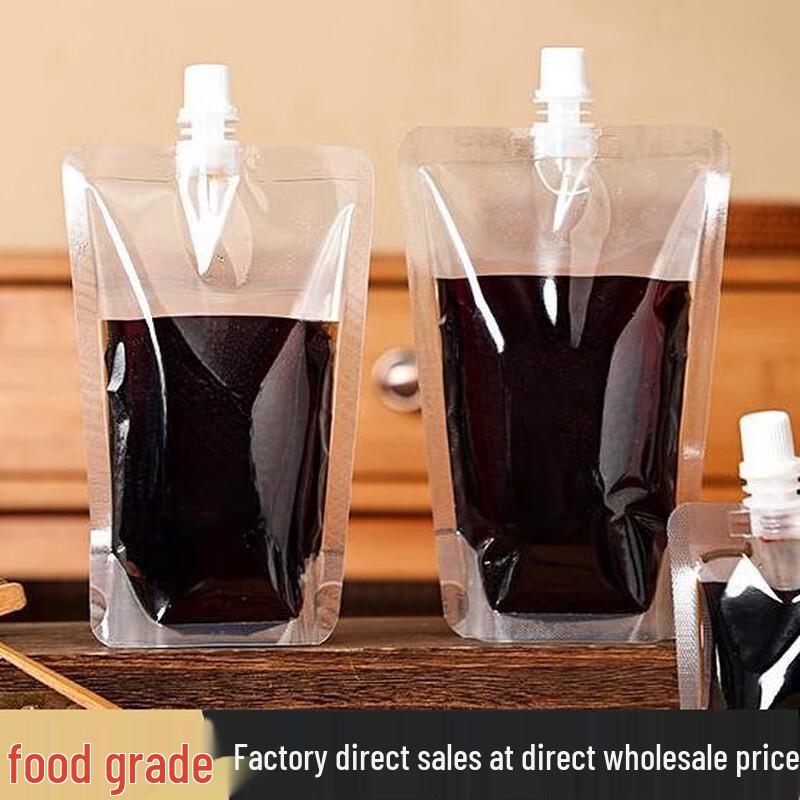 Yudu Transparent Spout Pouches for Liquids