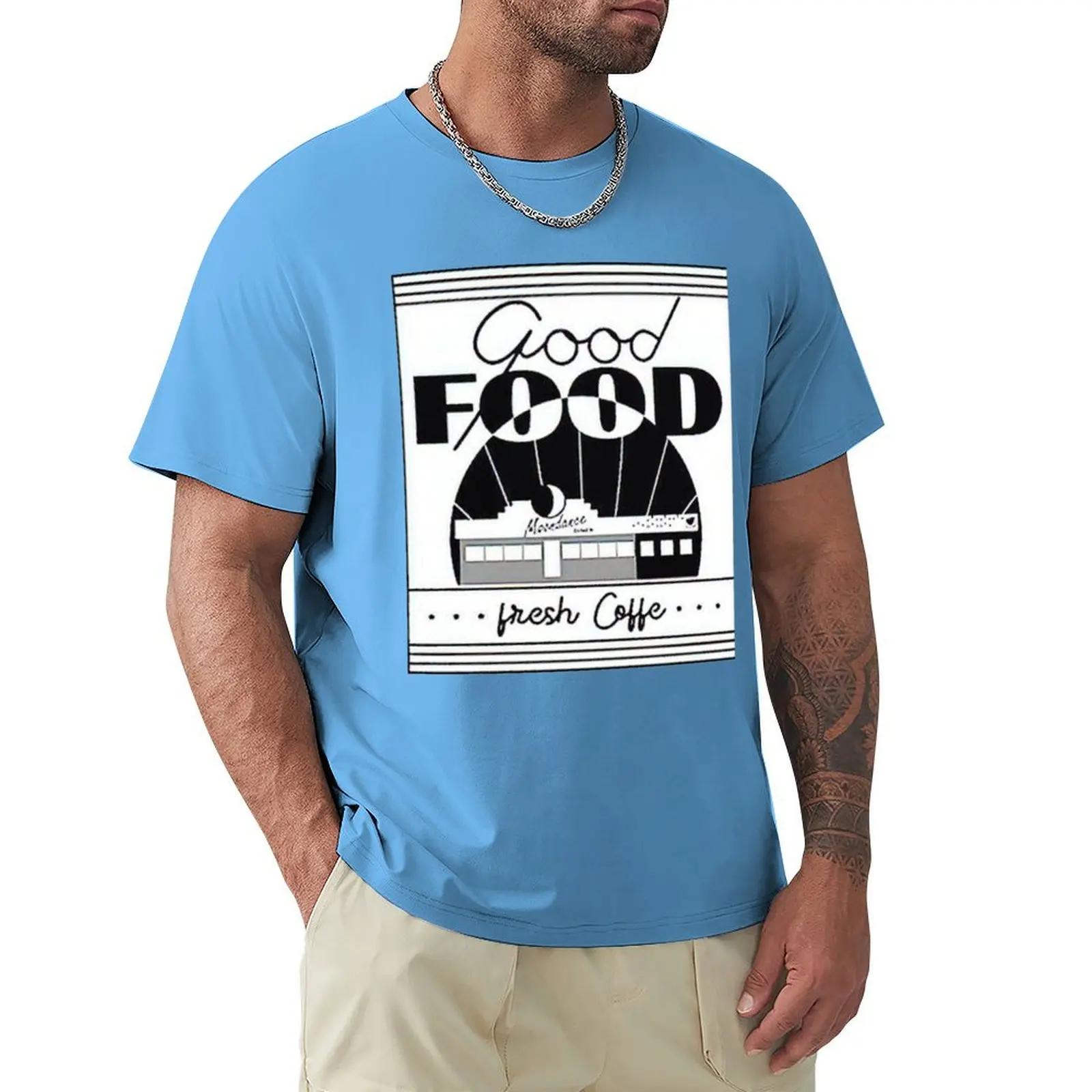 

TICK BOOM GOOD FOOD MOONDANCE DINER FRESH COFFEE GIFT TShirt cheap stuff vintage mens funny t shirts 2025 new model S