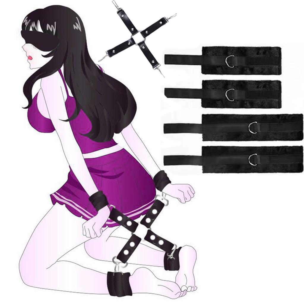 Couple Handcuffs  Bondage Restraints Erotic Accessories Women SM Slave Role Playing Ankle Cuffs Sex Products Adult Sex Toys