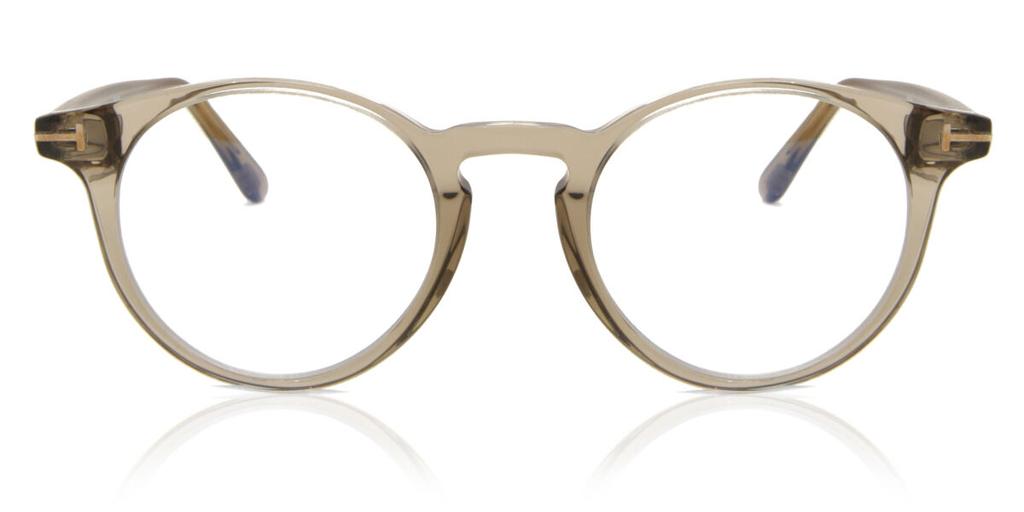 Tom Ford Ft5557 B Blue Light Block 045 Unisex Eyeglasses