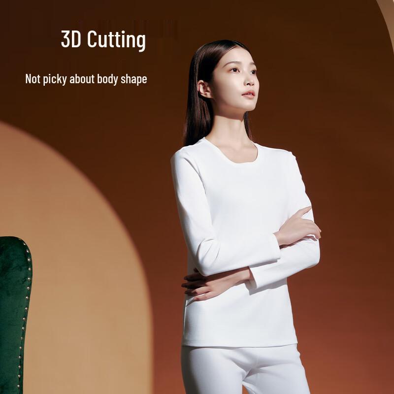 Yiershuang Women's 100% Cotton Thermal Underwear Set