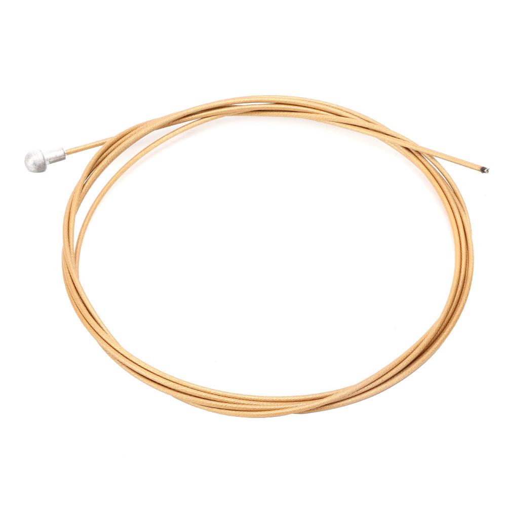 Риск Тормозная линия Нержавеющая сталь Внутренняя Нано Золото PTFE Шлифовка Тренировочный велосипед Тросик переключения передач Дорожная тормозная линия 1,7 метра