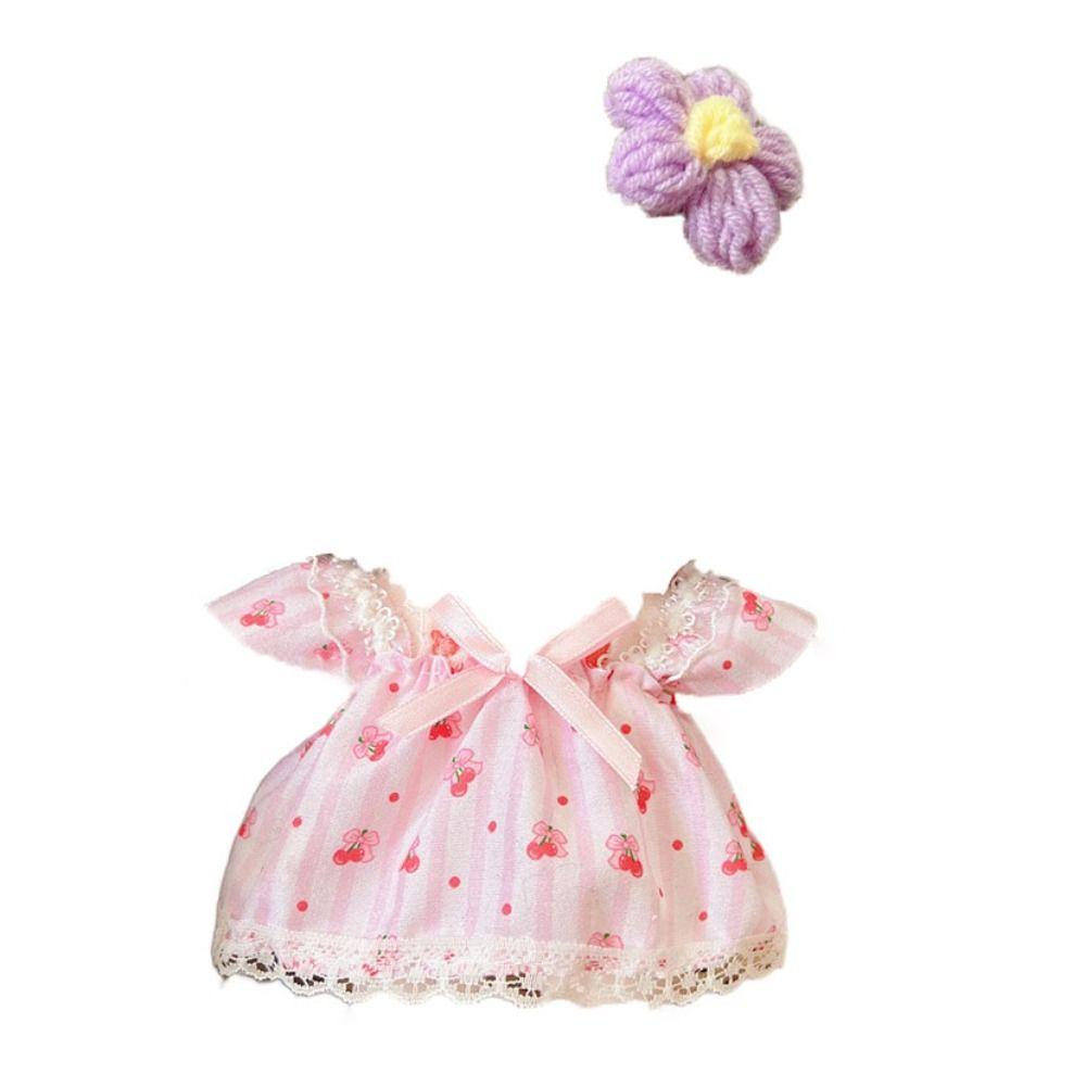 

1 комплект, 20 см, хлопковая кукольная одежда, одежда «сделай сам», без атрибутов, одежда для кукол, детский подарок style 13