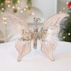 with Clip Christmas Butterflies Ornaments Christmas Tree Decoration  New Year Celebration